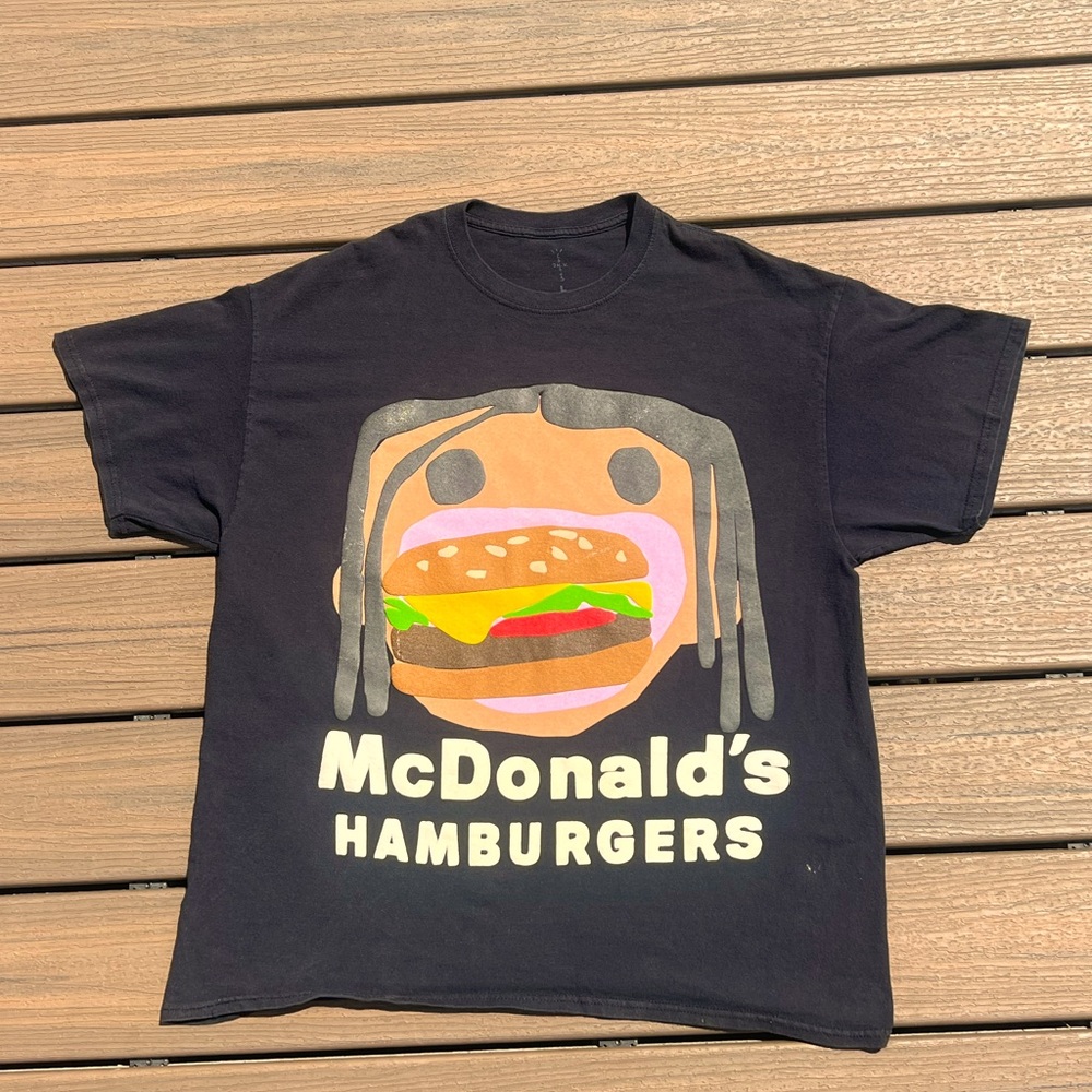 TRAVIS SCOTT X MCDONALDS CPFM for CJ Burger Mouth T-shirt